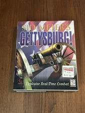 *Brand New* Sid Meier’s Gettysburg (PC/EA/1997) Big Box 90s PC Gaming CIB picture