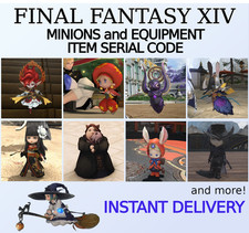 Final Fantasy XIV Minion Equipment Item Serial Code FFXIV FF14 - Volume Pricing picture