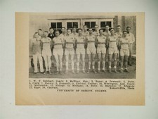 University of Oregon 1928-29 Basketball Team Picture picture