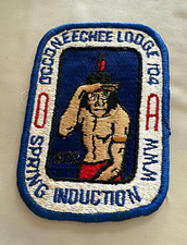 Boy Scouts Order of the Arrow Occoneechee Lodge OA Spring Induction Patch picture