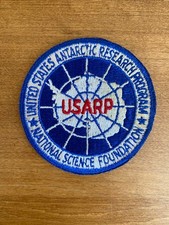 Vintage 1963 USARP Antarctic Research Program NSF Patch Navy Expedition 3.5