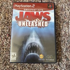 Jaws Unleashed PS2 (Sony PlayStation 2, 2006) Greatest Hits Complete w/ Manual picture