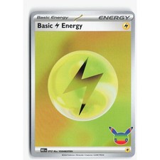 Pokemon 30th Anniversary Lightning Energy (HOLO) MEE 012 picture