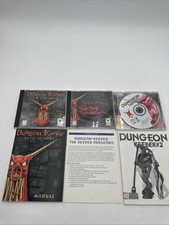 (3) Dungeon Keeper games: Evil is Good, Keeper 2 and Deeper Dungeons W/ Manuals picture