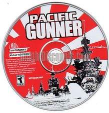 PACIFIC GUNNER Classic Naval Combat Strategy Shooter PC Game NEW for Windows XP picture