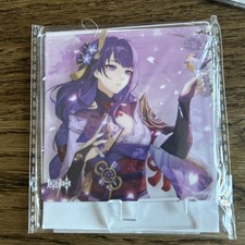 miHoYo Genshin Impact Raiden Shogun Official Acrylic Coaster Original picture