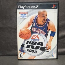 NBA Live 2003 Sony PlayStation 2 PS2 Game 2 Discs Case E EA SPORTS picture