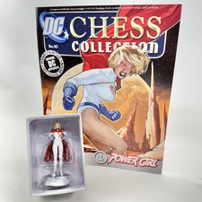 Open Eaglemoss DC Chess Collection Figurine with Magazine #45, Power Girl picture