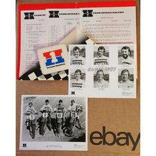 Vtg 1985 Team Honda Motocross Riders Racing Race Press Kit Photos & Bios Folder picture