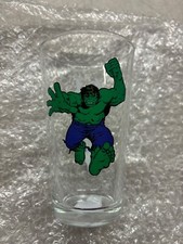 Marvel Comics Incredible Hulk & Iron Man Toon Tumbler Pint Glass BRAND NEW picture