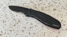 1670BLKST Kershaw Blur Folding Pocket Knife Combo Blade Linerlock Black- - - - picture