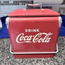 Vintage Coca Cola TempRite 6 Pack Cooler Small Size Original Coke Advertising picture