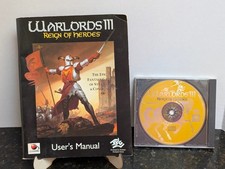 Warlords 3 Reign of Heroes PC CD ROM Windows Disc Manual picture