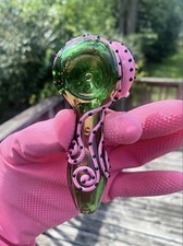 4.5 Pink Octopus On Thick Glass pipe picture