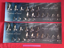 2 PENGUIN POSTERS FROM GLOBAL PENGUIN POSTER SOCIETY PENGUINS OF THE WORLD picture