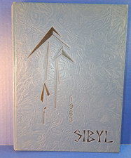 VINTAGE 1963 Otterbein College Yearbook Westerville Ohio SIBYL Genealogy picture