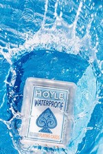 Hoyle Waterproof Playing Cards, Clear, (1 Deck) picture