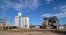Stillwater OK USA 2000s Grain Elevator Industrial Agricultural Center picture