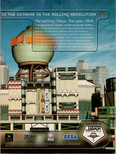 SEGA Jet Set Radio Future JSRF Xbox Game Ad Poster Print 2001 Tokyo Art picture