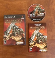 Gladiator: Sword of Vengeance (PlayStation 2 PS2) MINT CIB Complete w/ Reg Card picture