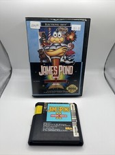 🔥James Pond 2 Codename: Robocod (Sega Genesis, 1991) No Manual TESTED🔥 picture