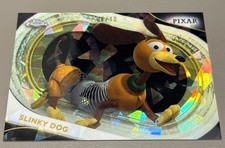 🐶2025 Topps Disney Sapphire Toy Story’s  SLINKY DOG, Black Refractor/10🐶 picture