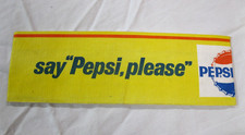 1965 PEPSI Soda Jerk Paper HAT Cap  Original “say Pepsi Please “ Made In USA picture
