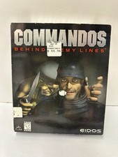 Commandos Behind Enemy Lines PC 1998 Eidos Big Box CD-ROM Vintage picture
