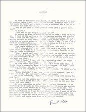 FREDERIK POHL - TYPESCRIPT SIGNED picture