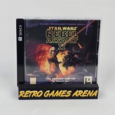 Star Wars: Rebel Assault II - The Hidden Empire (PC CD-ROM) Jewel CIB COMPLETE picture