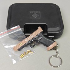 G.34 Keychain,Metal Gun Keychain Mini Pistol Keychain for Man,Son,Collector picture