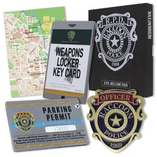Resident Evil 2 R.P.D. Welcome Pack Limited Edition Set Badge (US Variant) RE2 picture