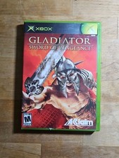 Gladiator Sword Of Vengeance Xbox Authentic Tested Complete CIB picture