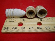 3 SWAGE Bullets Civil War Battlefield dug Spotsylvania Bloody Angle relics picture