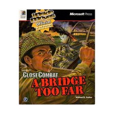 Microsoft Strategy Gui  Close Combat - A Bridge Too Far, Official Tips and VG+ picture