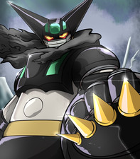 Anime black getter robo armageddon mechs super robot Custom Gaming 11x17 Poster picture