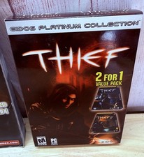 THIEF The Dark Project & 2 II Metal Age PC Eidos Platinum Collection 2:1 Sealed picture