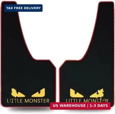 Soft Material Automotive Car Mud Flaps Universal Fit Black Splash Guards Rubber picture