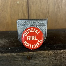 Rare The O’Kaysions Girl Watcher Pinback Button Garage Rock Beach Music Norton picture