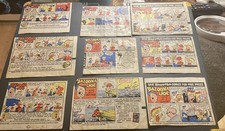 Lot of 10 1958 Bazooka Joe and His Gang Topps Bubble Gum Wax Comics picture