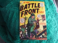 Battle-Front Comic 10 Cent Atlas - Vol 1 No 39 Mar 1956 Scarce FS picture