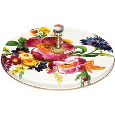 Brand New Mackenzie-Childs White Flower Market Cheese Course Charcuterie picture