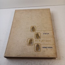 1951 Iowa State University Yearbook Ames, Iowa “The Bomb” picture