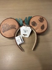 DISNEY PARKS LOUNGEFLY FORT WILDERNESS RESORT EARS HEADBAND NEW HTF picture