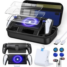 13 in 1 Accessories Set for Playstation Portal,Carry Case for PS Portal Black picture