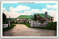 The Inn West Falmouth Massachusetts Hotel New Bedford News Co. Postcard PC257 picture