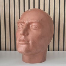 1980s UNIQUE VINTAGE CRASH TEST DUMMY MANIKIN HEAD RARE COLLECTABLE picture