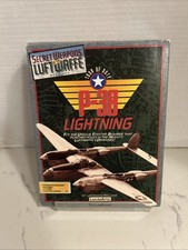 Tour Of Duty P-38 Lightning Secret Weapons Of The Luftwaffe Big Box PC 1991 picture