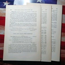 1879 Train Report 4 Utica New York Railroads Ithaca Elmira Chenango Clinton picture