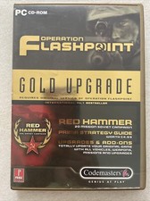 PC GAME: Operation Flashpoint Gold Upgrade. Red Hammer. 2001, VGC. picture